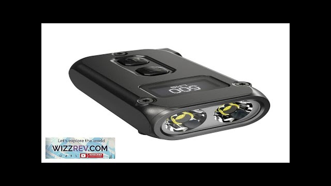 Nitecore TINI2 TINI 2 500LM OLED Display LED Keychain Flashlight USB-C Rechargeable Review