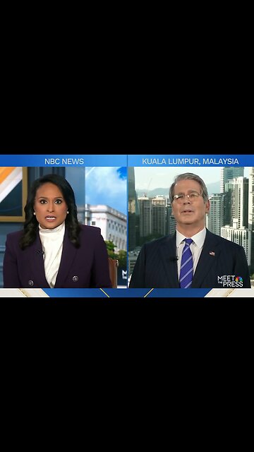 Scott Bessent CLAPS BACK At NBC Over Gov't Shutdown