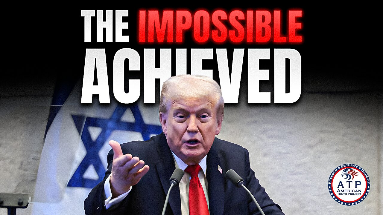 THE IMPOSSIBLE ACHIEVED: PRESIDENT TRUMP BROKERS HISTORIC PEACE BETWEEN ISRAEL & GAZA