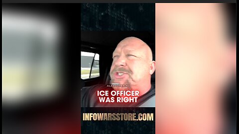 Alex Jones: More Proof Released Trump's ICE Officer Defended Himself - 1/11/26