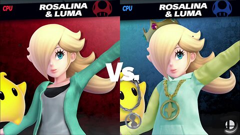 Inkling Rosalina vs Pearl Rosalina [Chaos Kid SSBU Member Request] -By EliTE9