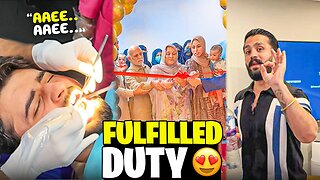 Ghazal Jawad Fulfilled my Duty in islamabad🙏🏻Haider & Shazi Dentist k hath char gy😱