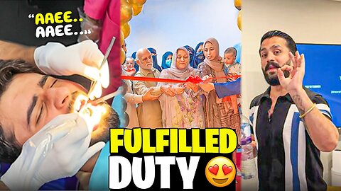 Ghazal Jawad Fulfilled my Duty in islamabad🙏🏻Haider & Shazi Dentist k hath char gy😱