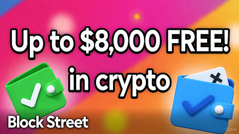 🚀 Block Street Airdrop Alert: Score Up to $8,000 in Free Crypto – Don't Miss Out!