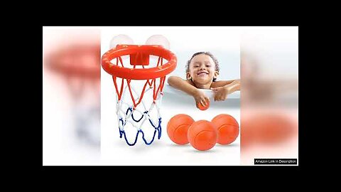 MARPPY Bath Toys, Bathtub Basketball Hoop for Kids, Toddlers, Boys, and Girls, Review