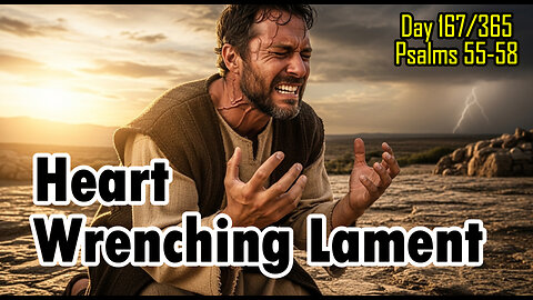 Day 167/365 - Betrayal | Fear | Flight #psalms #bible