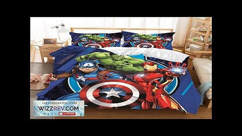 Avengers Combat Ready Iron Man Hulk Captain America Bedding Set Review