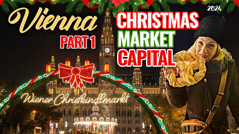 Vienna Part 1 | Christmas Market Capital 🎄✨| Europe's BIGGEST city of Christmas Markets | Austria