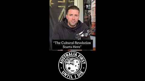 “The Cultural Revolution Starts Here”