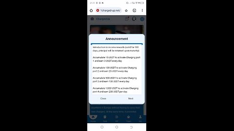 New latest legitimate staking project launched today/ chargedUp staking platform