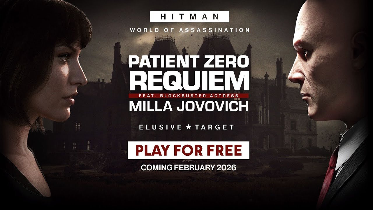 Hitman: World of Assassination - Patient Zero Requiem (ft. Milla Jovovich) Trailer | The Game Awards