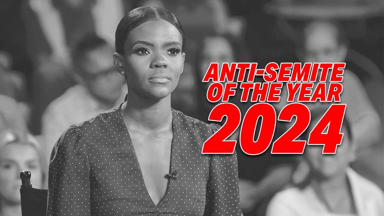 INFAMOUS COMMENTATOR CANDACE OWENS WON 'ANTI-SEMITE OF THE YEAR' AWARD FOR 2024!