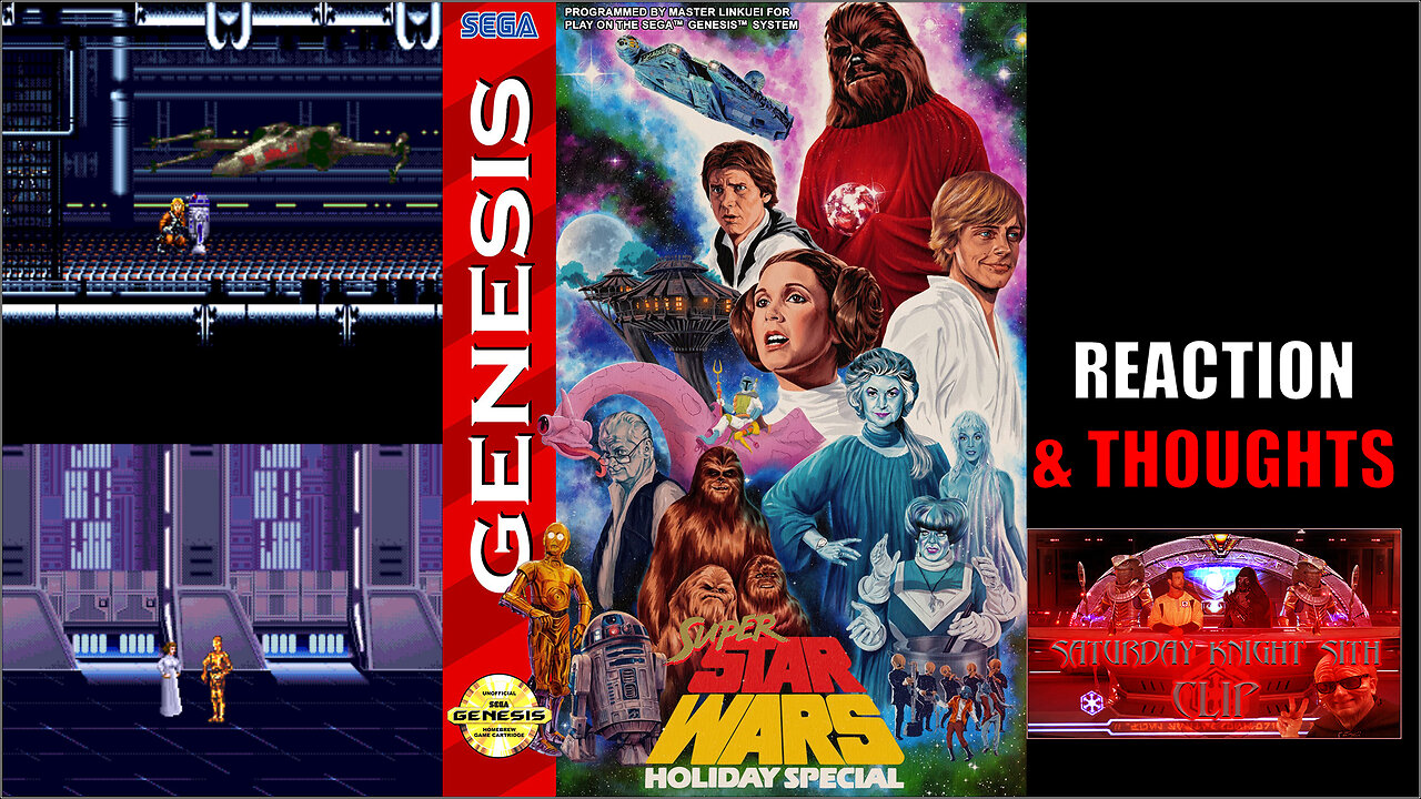 We Look At SEGA @MasterLinkuei Super Star Wars - Holiday Special