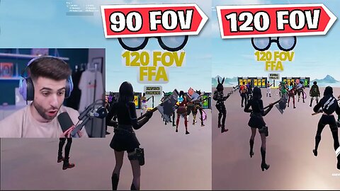 120 FOV Fortnite Just Looks So Much Better