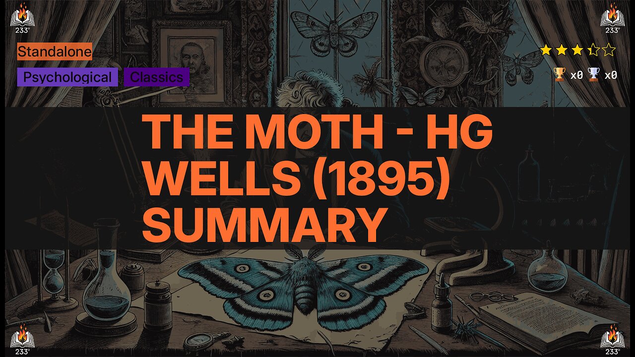 The Moth - HG Wells (1895) Summary