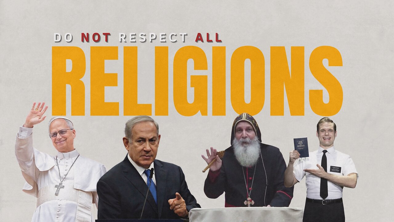 Do NOT Respect ALL Religions - Pastor Bruce Mejia