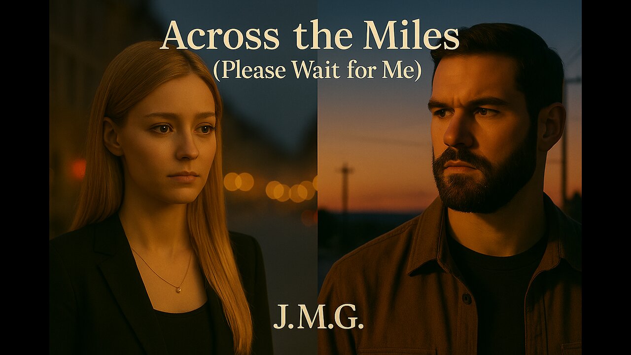 💔 Across the Miles (Please Wait for Me) | Heartbreaking Duet of Love & Distance