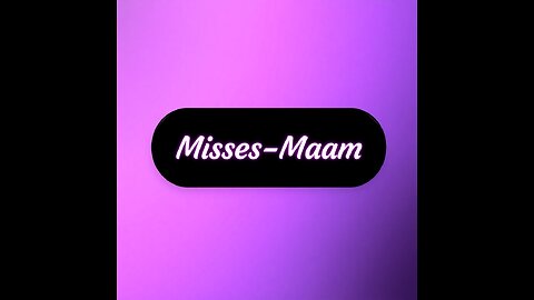 Misses Maam is an Epic Gamer Girl v2.0