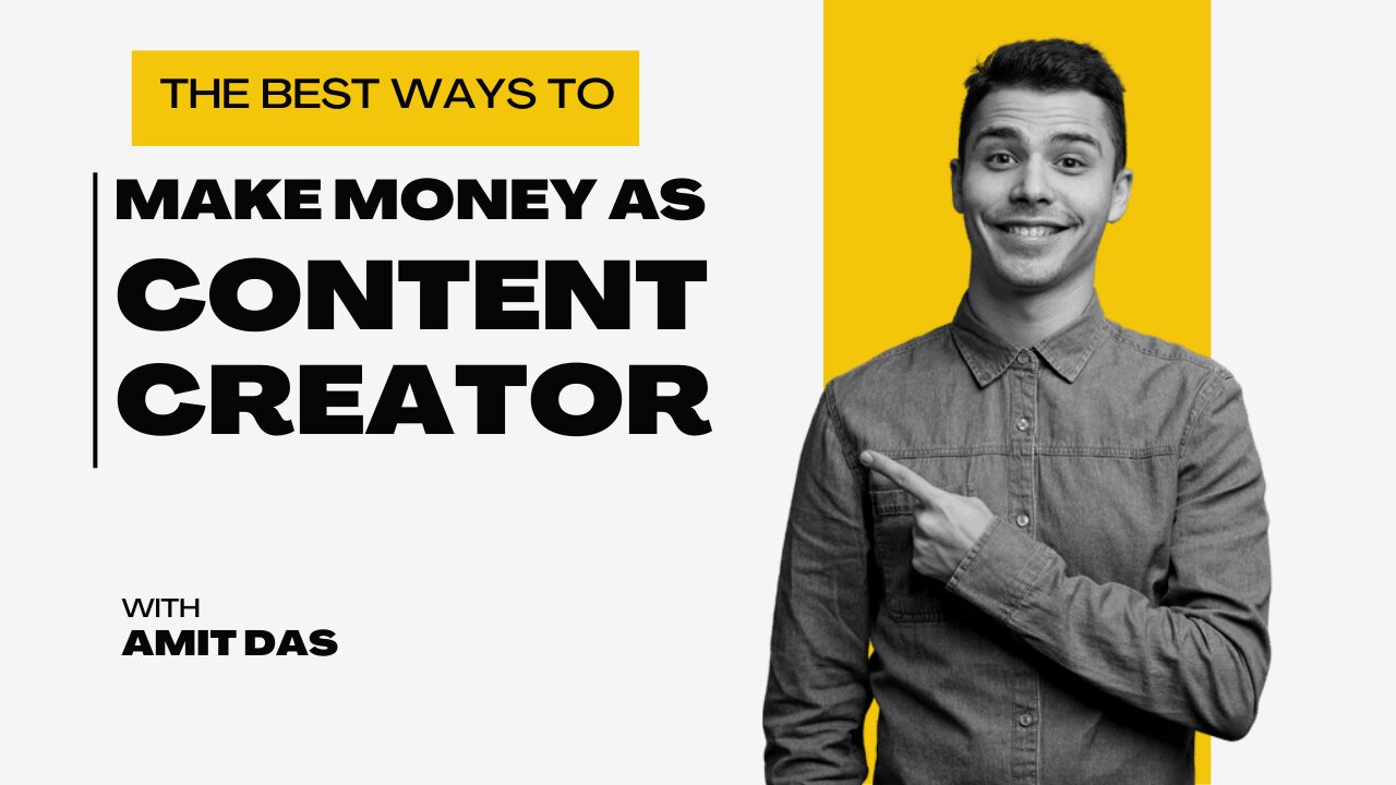 The best ways to make money as a content creator