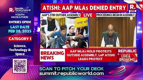 Atishi and Several AAP MLAs Denied Entry into Delhi Assembly Premises, Claims LoP