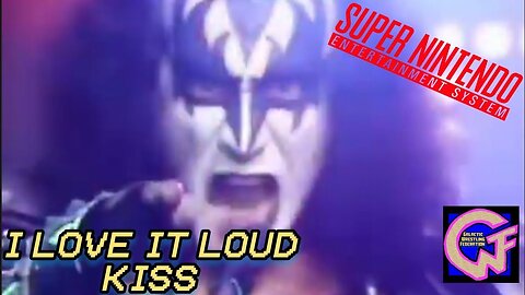 "I Love It Loud" by KISS SNES Version (16 Bit Music Video)