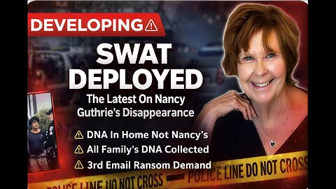 LIVE SWAT DEPLOYED Was a Suspect arrested In Missing #NancyGuthrie case! Major updates! OPEN PANEL