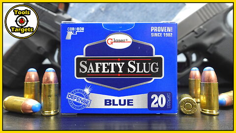 Nightmare at 20,000 Feet!...9MM +P CorBon Glaser Safety Slug Ballistic Gel AMMO Test & Review!