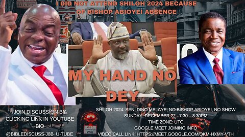 I REFUSED TO ATTEND SHILOH 2024 BECAUSE OF BISHOP ABIOYEI ABSENCE