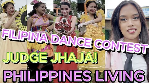 🇵🇭 Judge Jhaja Judges School Traditional Filipino Dance Competition OFF GRID PHILIPPINES LIVING