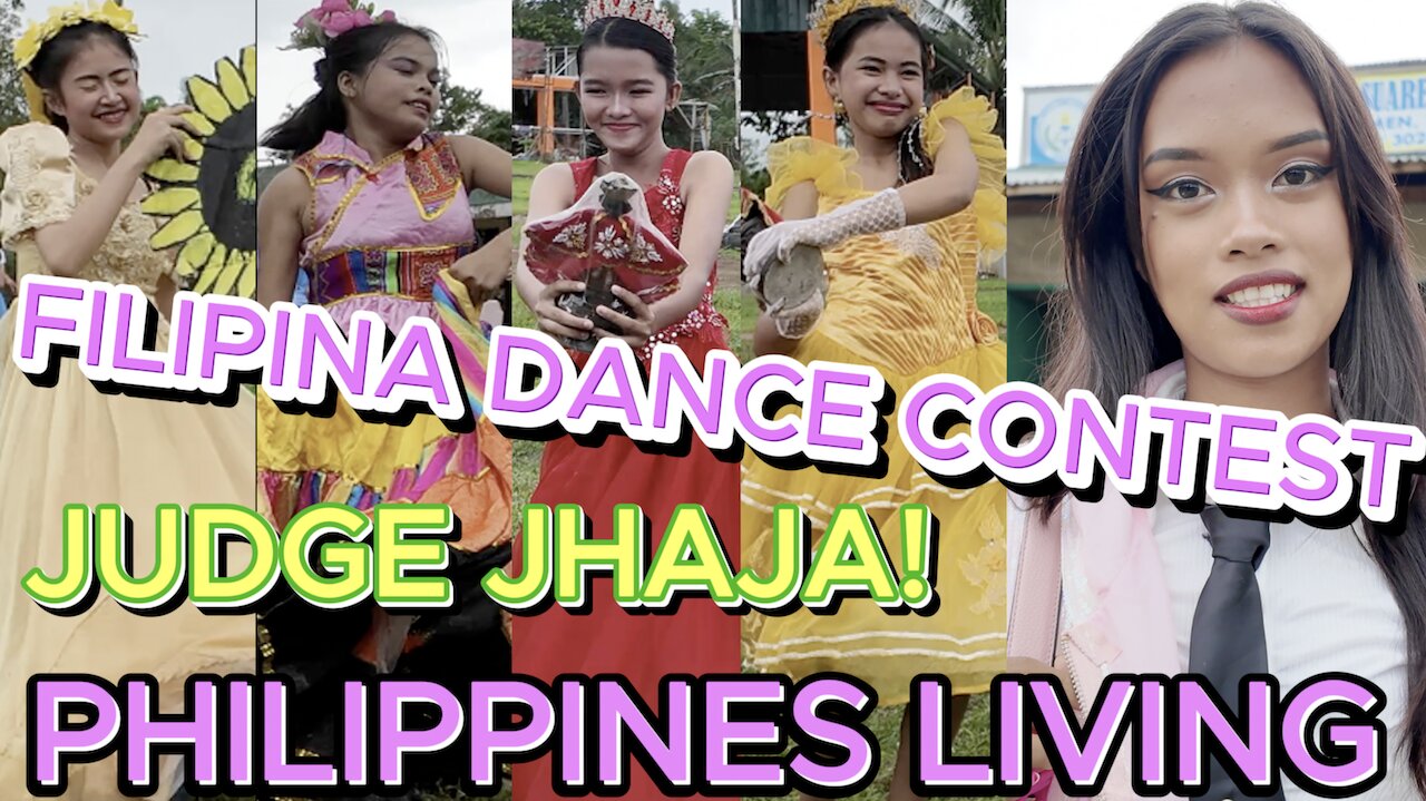 🇵🇭 Judge Jhaja Judges School Traditional Filipino Dance Competition OFF GRID PHILIPPINES LIVING