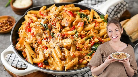 Tuscan Chicken Pasta