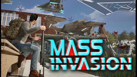 A Survival Game With Zombies AND Aliens ?? | Mass Invasion Demo