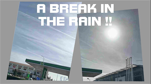 At Last a Break in the Rain, in the Algarve! But Hang On, What's That, Above the Cloud Level!!