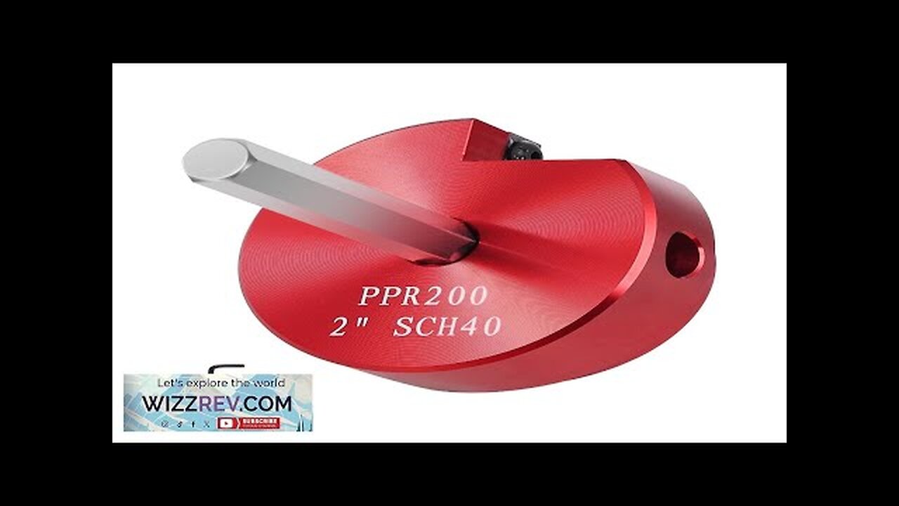 2 In PVC Pipe Reamer Tool Pipe Fitting Saver of Aluminum Alloy Review