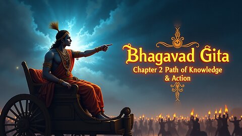 Bhagavad Gita Chapter 2 – Sankhya Yoga in Hindi | The Path of Knowledge & Action