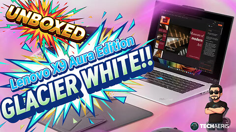 Lenovo ThinkPad X9 Glacier White Unboxing - Best Laptop of 2025?