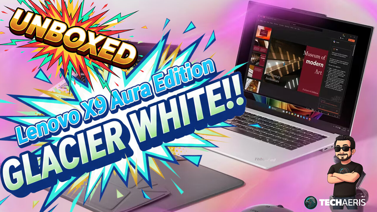 Lenovo ThinkPad X9 Glacier White Unboxing - Best Laptop of 2025?