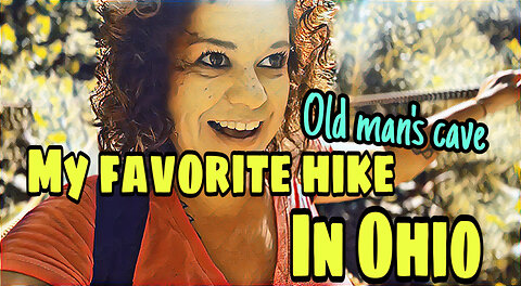 Hiking the caves of Ohio- Old mans cave