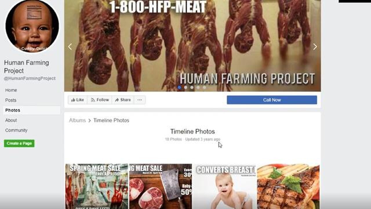 Cannibalism! Human Farming Project 1-800-HFP-MEAT Liquified Dead People Fed to the Living!