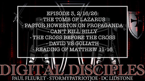 Digital Disciples Ep 3 2/16/26 3pm EDT
