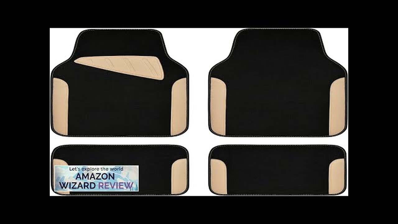 CAR-PASS Waterproof Universal Fit Car Floor Mats Car Mats Fit for SUVVanssedans Review