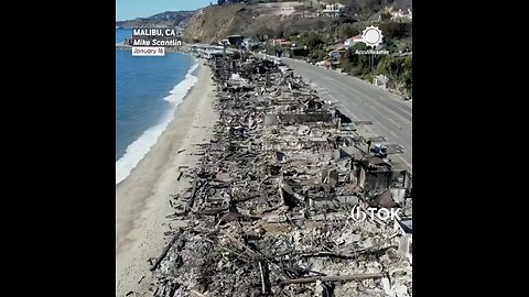 MALIBU WILDFIRE🔥🏘️🏚️🔥AFTERMATH IN CALIFORNIA🏠🔥🏡💫