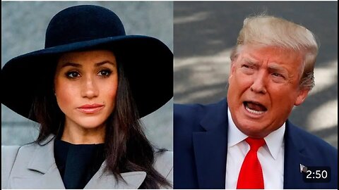 ‘The whole of Britain was laughing’: Trump takes a swipe at Meghan Markle