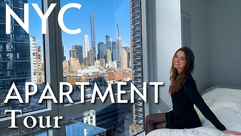 My NYC Apartment Tour: $1,875/Month in Manhattan! 🏙️ Small Space, Big City Life