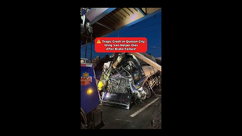 Fatal Collision in Quezon City Philippines