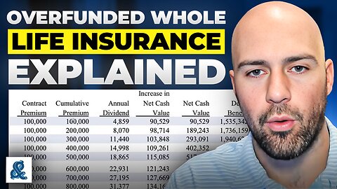What is Overfunded Whole Life Insurance? (Explaining with REAL Examples)