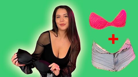 Shorts and Bras Try-On Extravaganza!