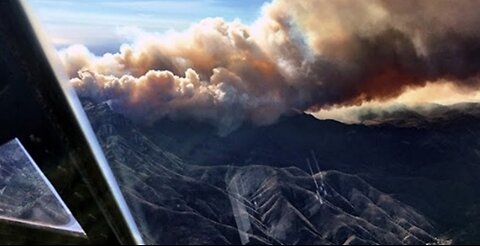 Cockpit video shows Air National Guard plane supporting firefighting efforts in Los Angeles