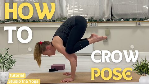 Master your Crow pose with these easy tips!