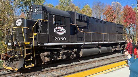 New York Central Train 2050 changing position